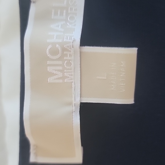 Michael Kors navy blue swim cover up. - Picture 2 of 3